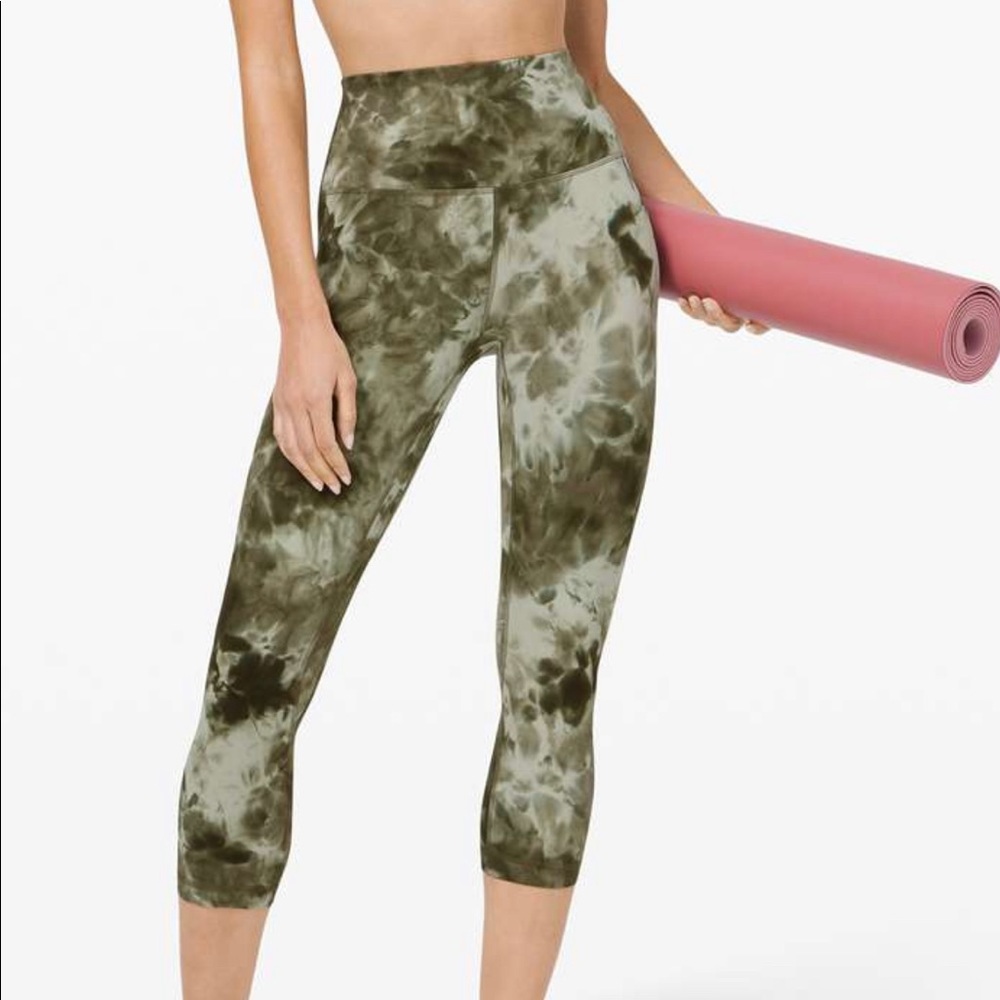 Lululemon 🍋 Align Crop 21" *Diamond Dye